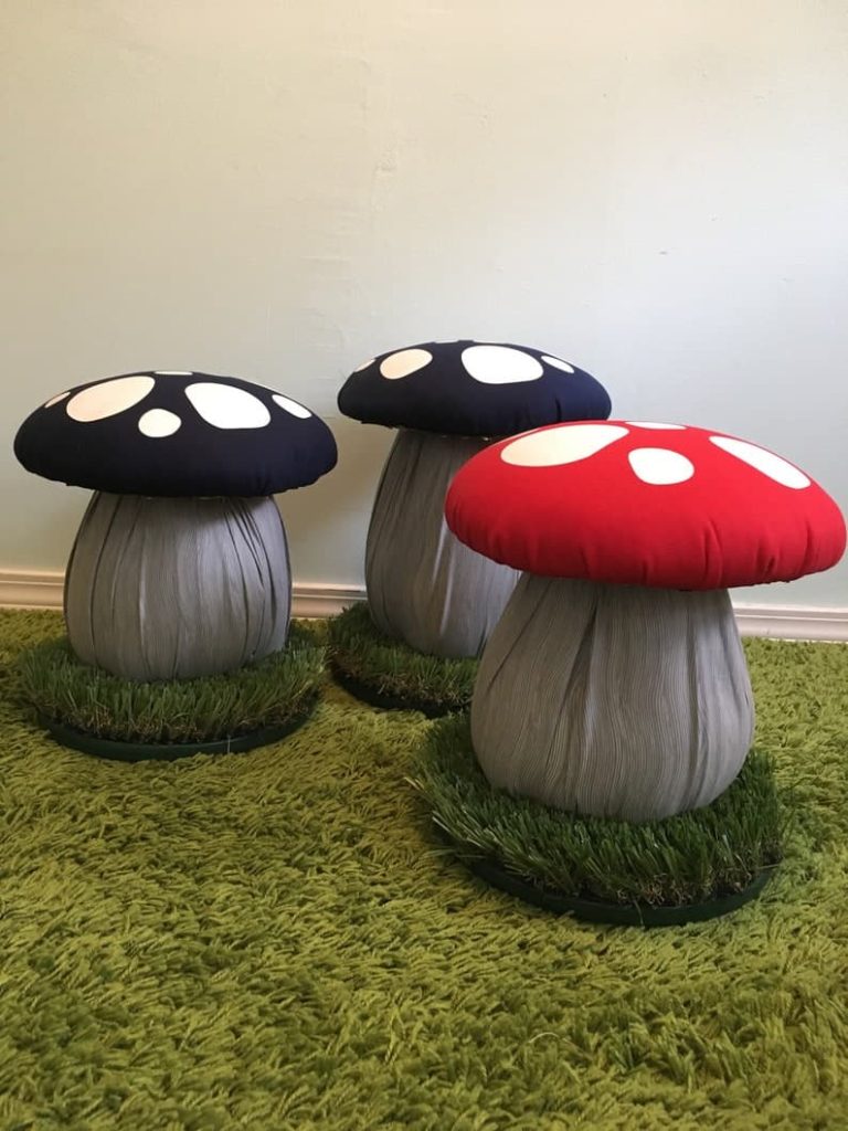 mushroom chair