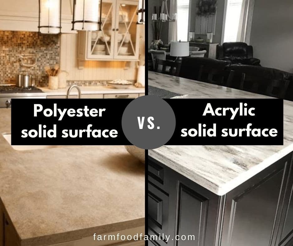 Polyester Vs Acrylic Solid Surface, Most Durable Solid Surface Countertops