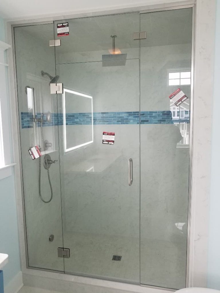 steam shower door