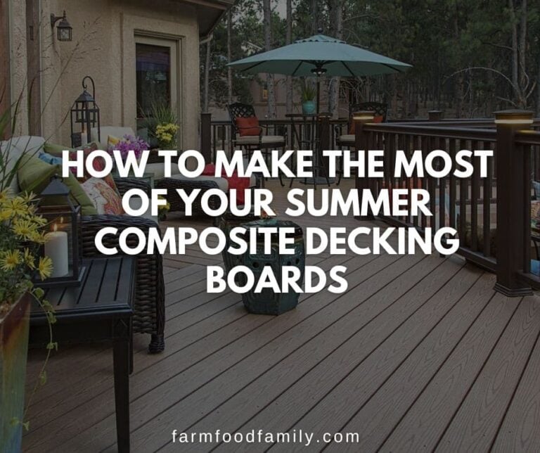 How to Make the Most of Your Summer Composite Decking Boards