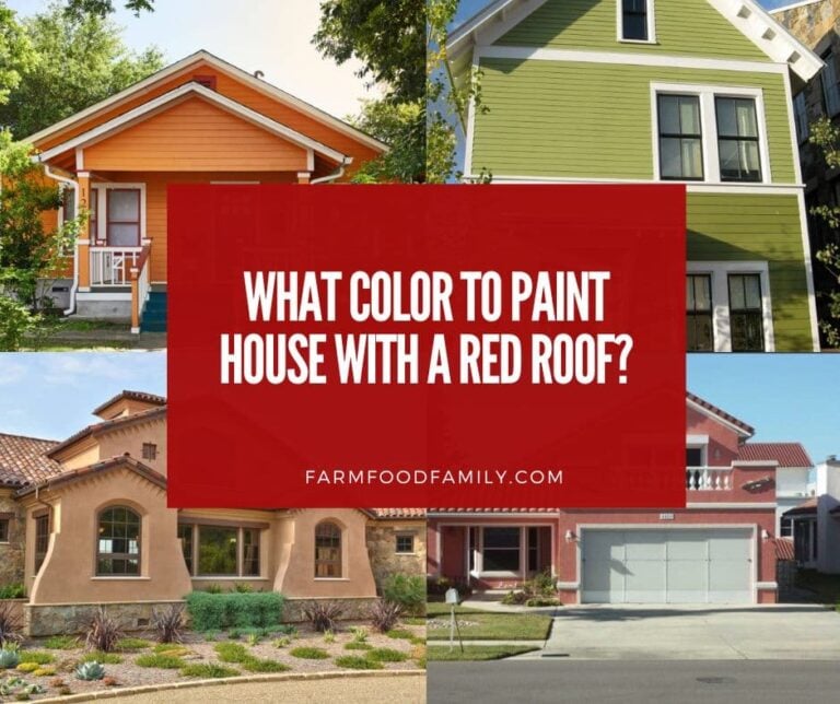 What Color To Paint House With a Red Roof? (13 Ideas)