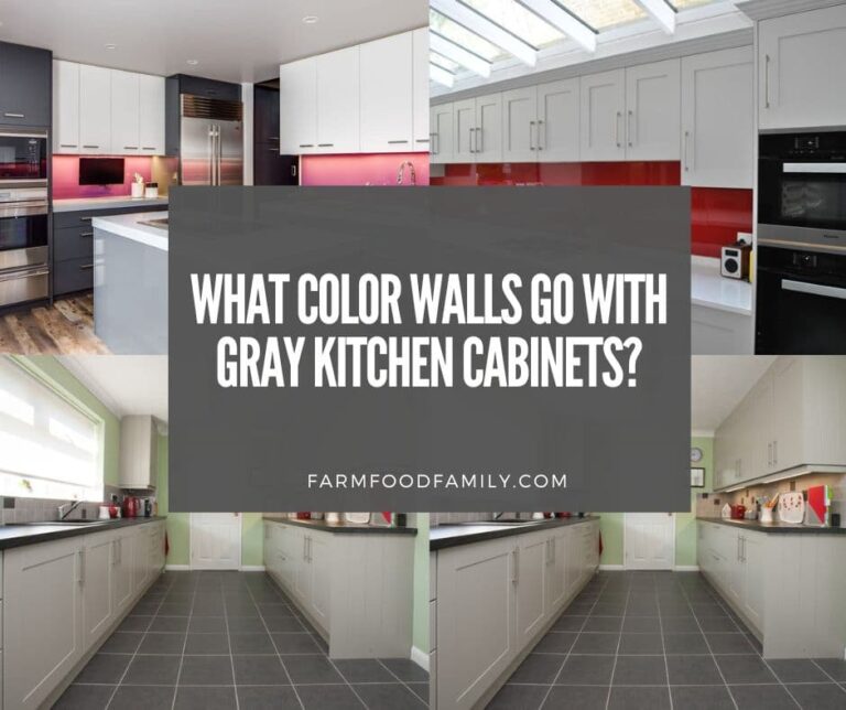 What Color Walls Go with Gray Kitchen Cabinets? (15 Ideas)