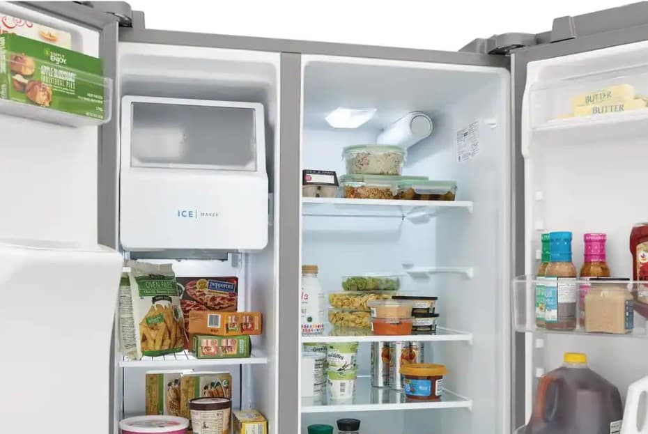 frigidaire side by side refrigerator