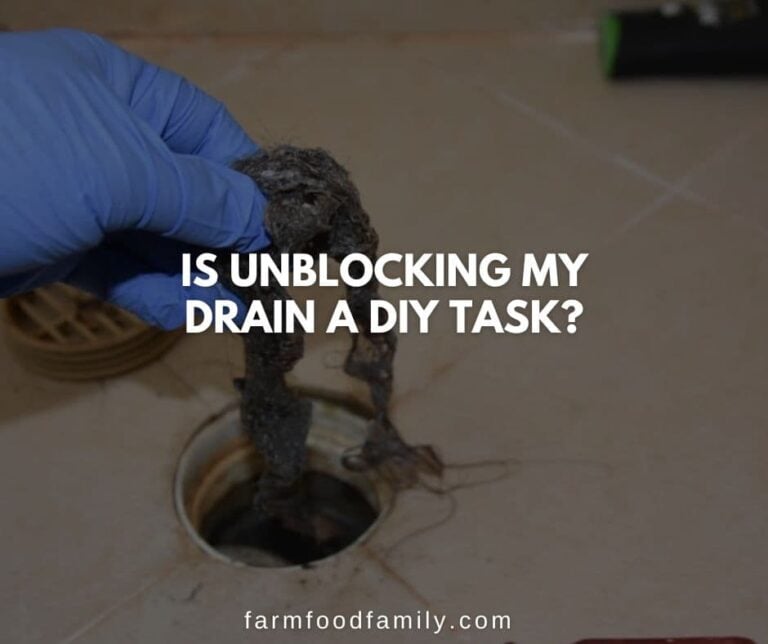 Is Unblocking My Drain A DIY Task?