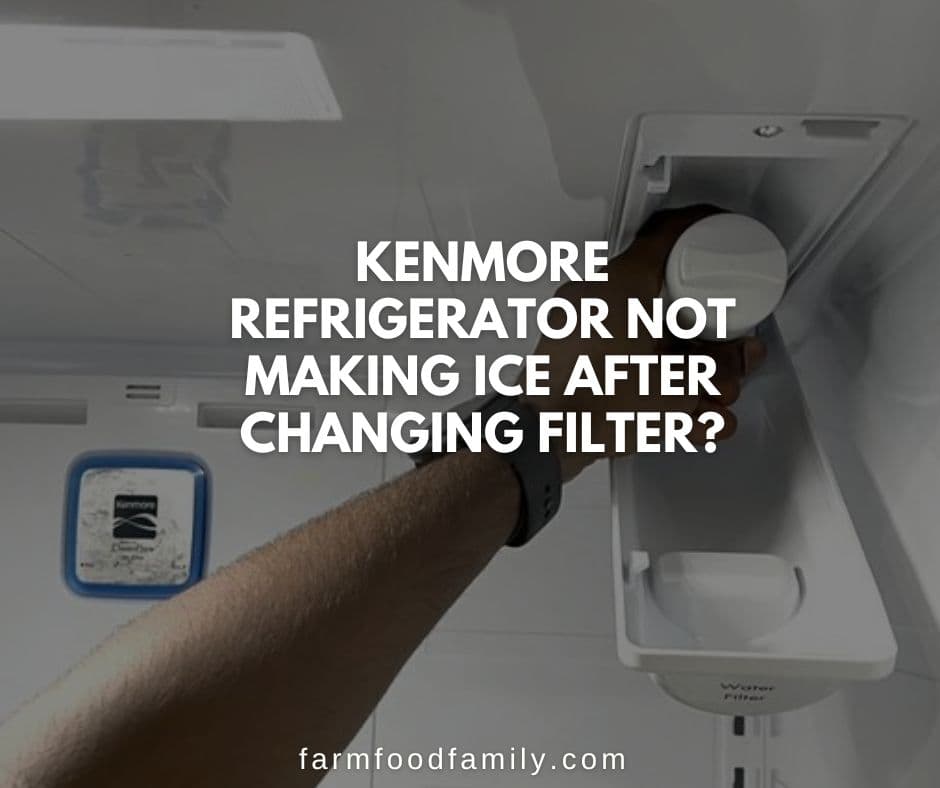 kenmore ice maker not working after changing filter