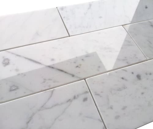 light gray grout with gray tile