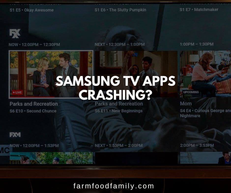 samsung tv apps crashing