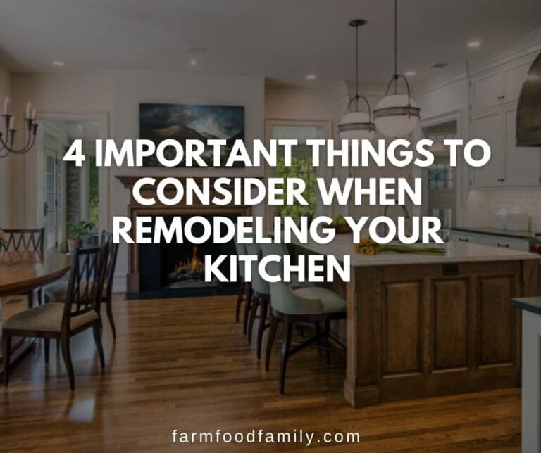 4 Important Things to Consider When Remodeling Your Kitchen