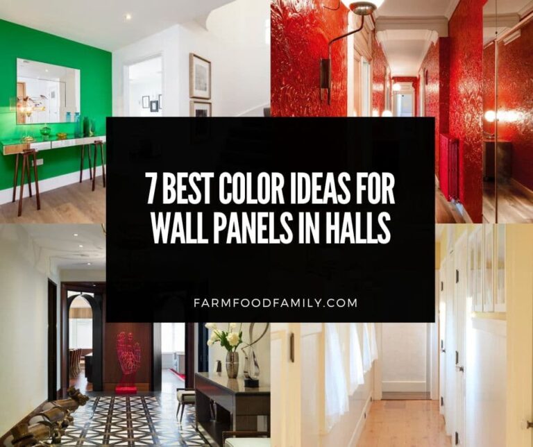 7 Best Color Ideas For Wall Panels In Halls