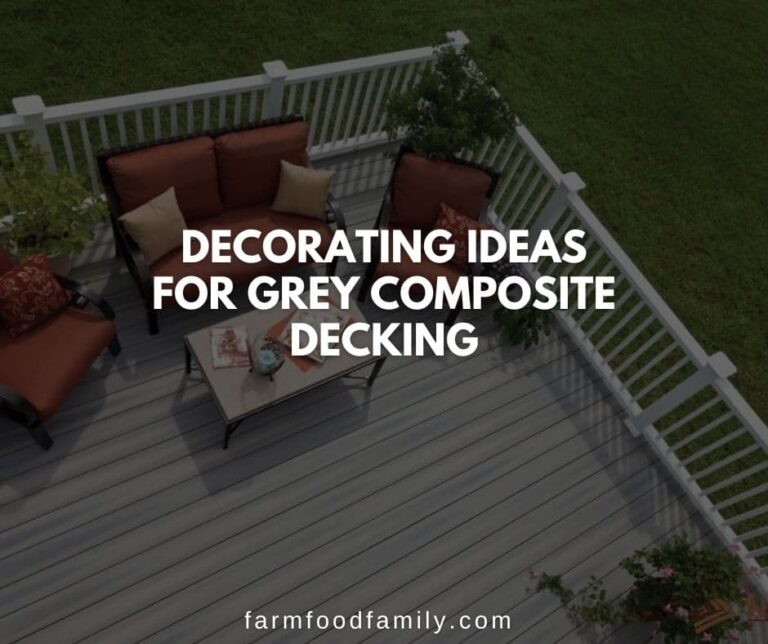 Decorating Ideas For Grey Composite Decking