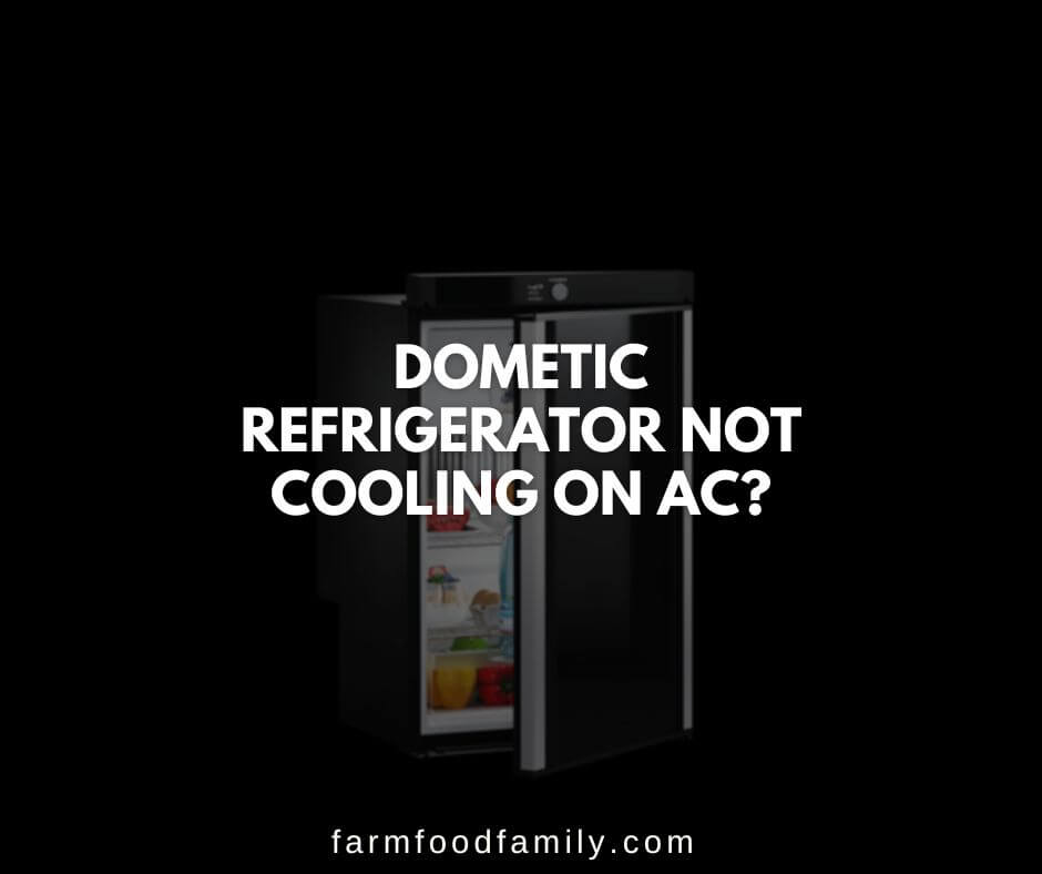dometic refrigerator not cooling on ac