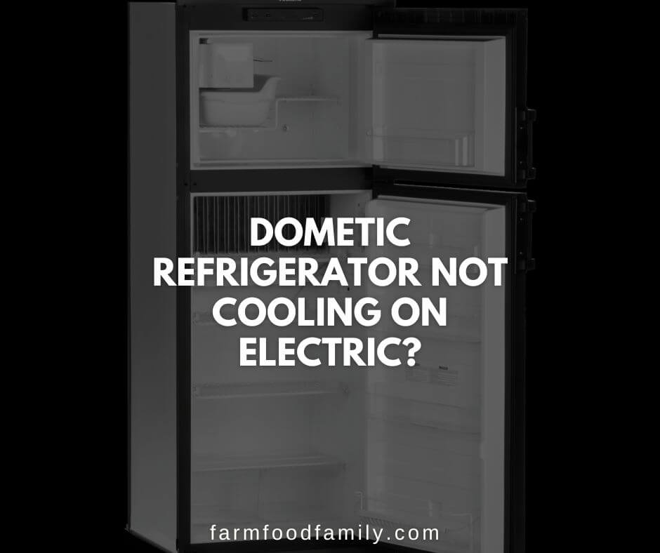 dometic refrigerator not cooling on electric