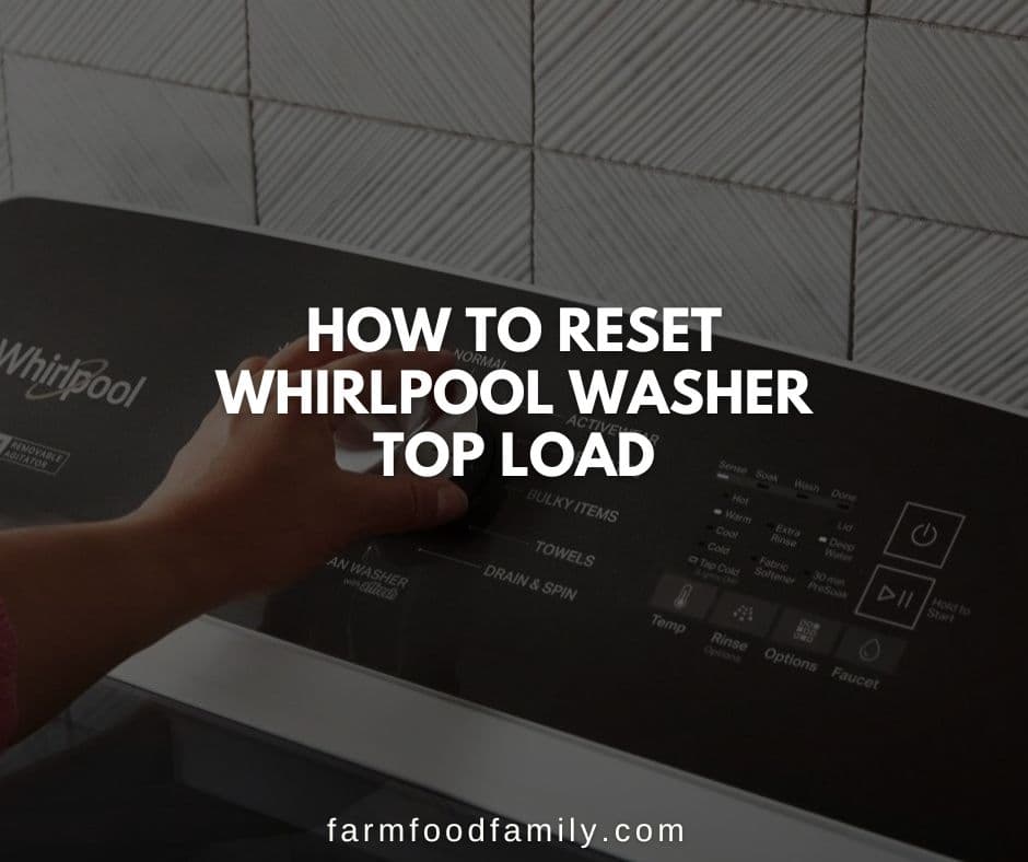 how to reset whirlpool washer top load