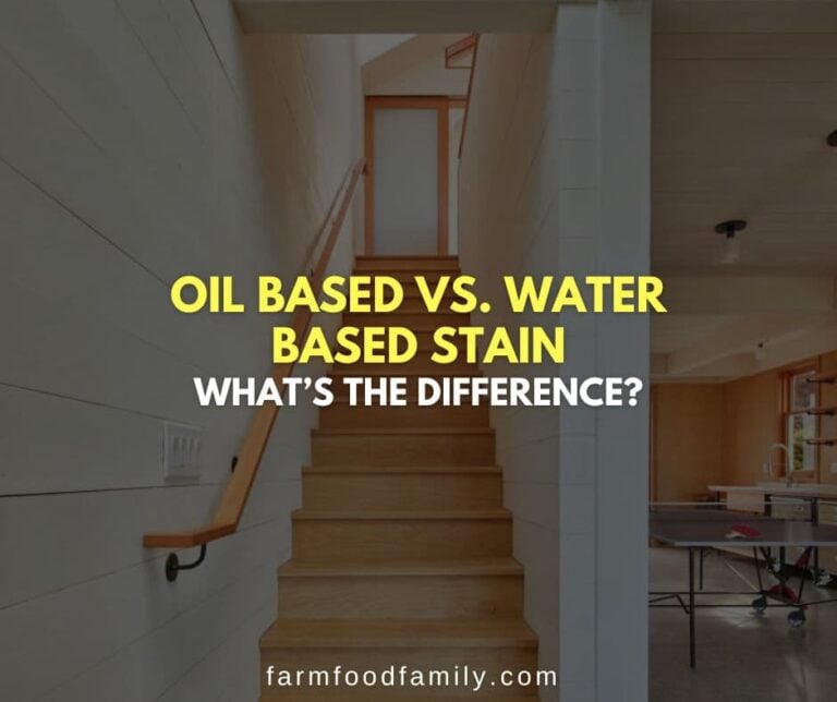 Oil Based vs. Water Based Stain: What’s The Difference?
