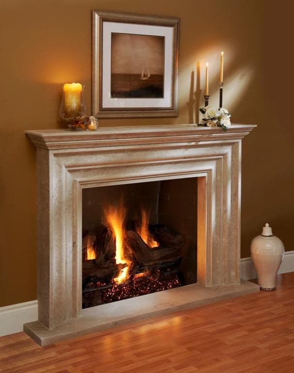 fireplace mantel surround