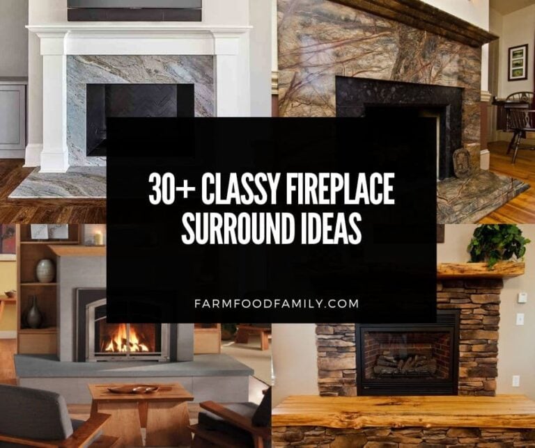 30+ Classy Fireplace Surround Ideas That Will Transform Your Home