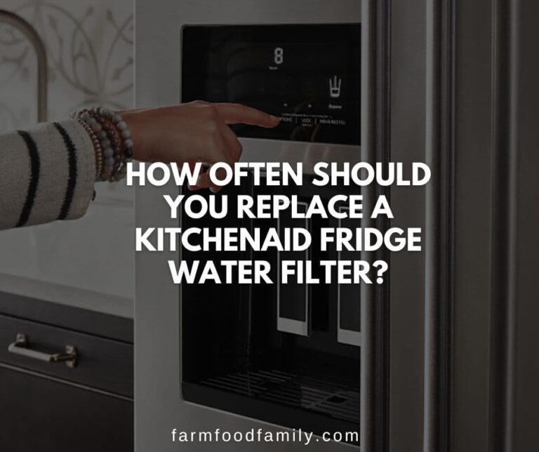 How Often Should You Replace a KitchenAid Fridge Water Filter?