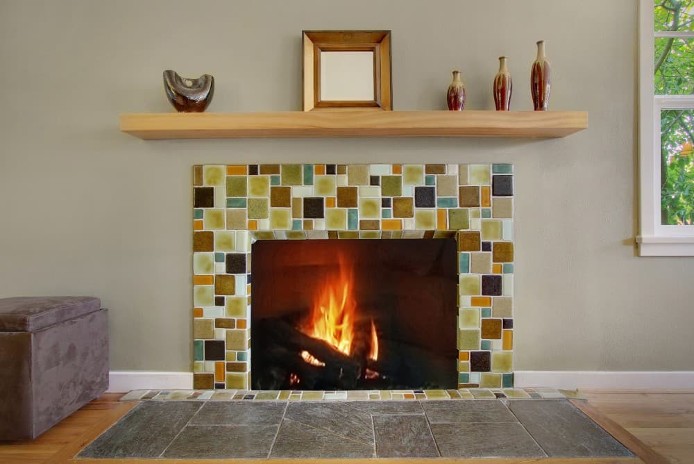 tile fireplace surround 1