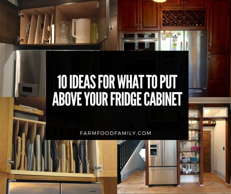 10 Ideas for What to Put Above Your Fridge Cabinet