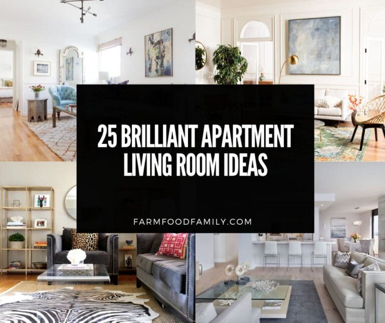 45+ Brilliant Apartment Living Room Ideas and Designs (With Photos)
