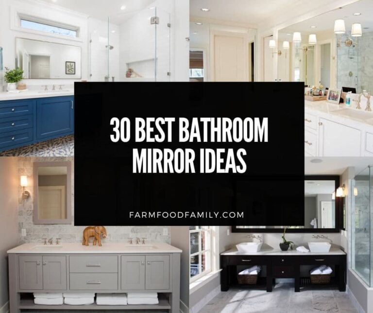30 Bathroom Mirror Ideas to Make Your Space Look Greater