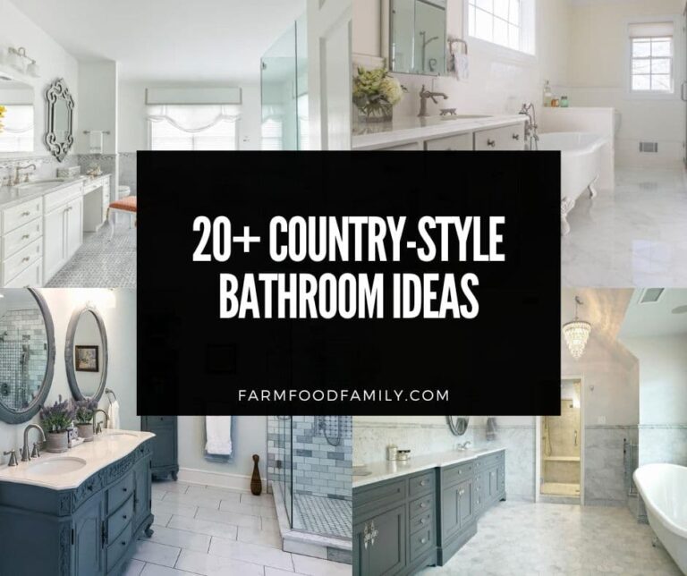 20+ Best Country Bathroom Ideas to Create a Rustic Retreat (Pictures)