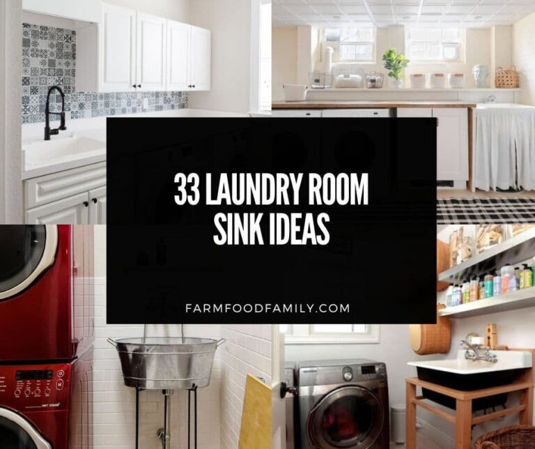 33 Laundry Room Sink Ideas to Make Your Home More Efficient