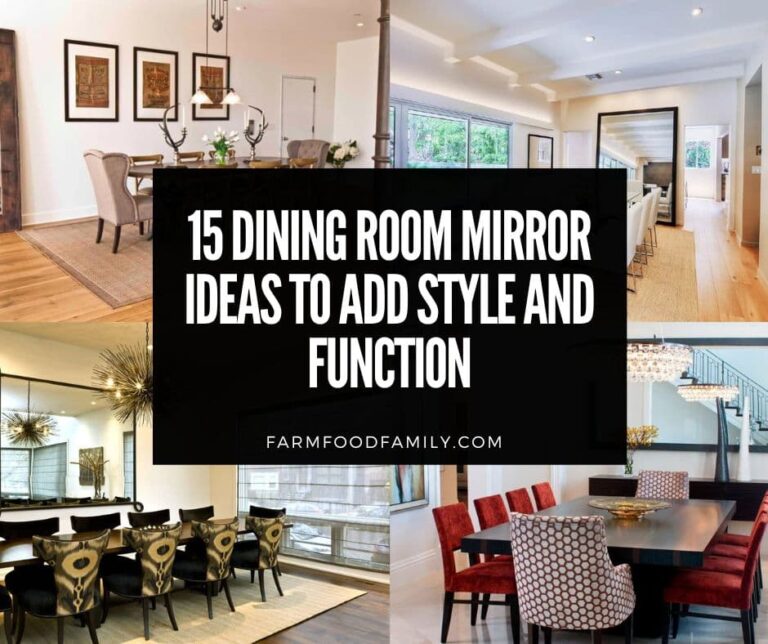 15 Dining Room Mirror Ideas to Add Style and Function (With Pictures)