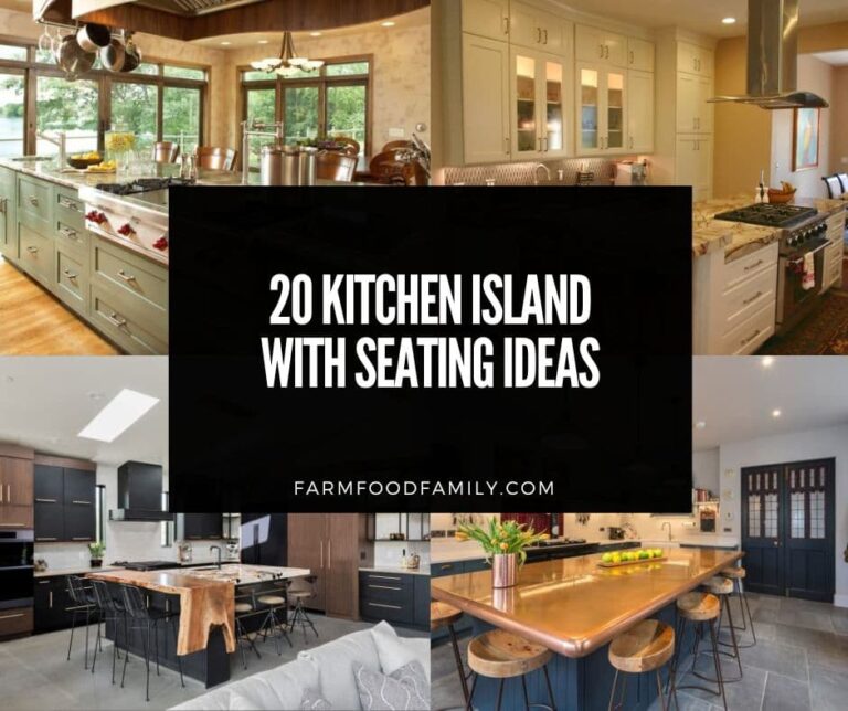 20 Kitchen Island with Seating Ideas That Will Transform Your Space