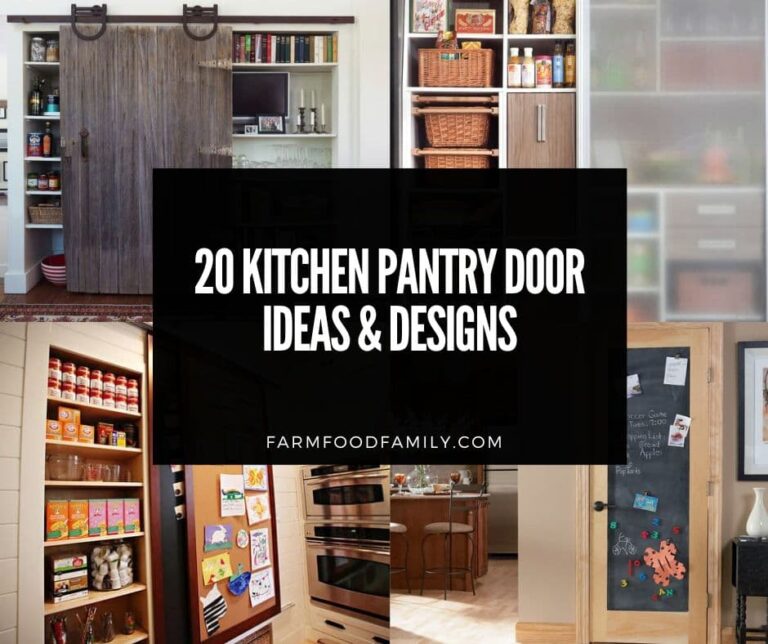 20 Kitchen Pantry Door Ideas to Make Your Home Look More Elegant