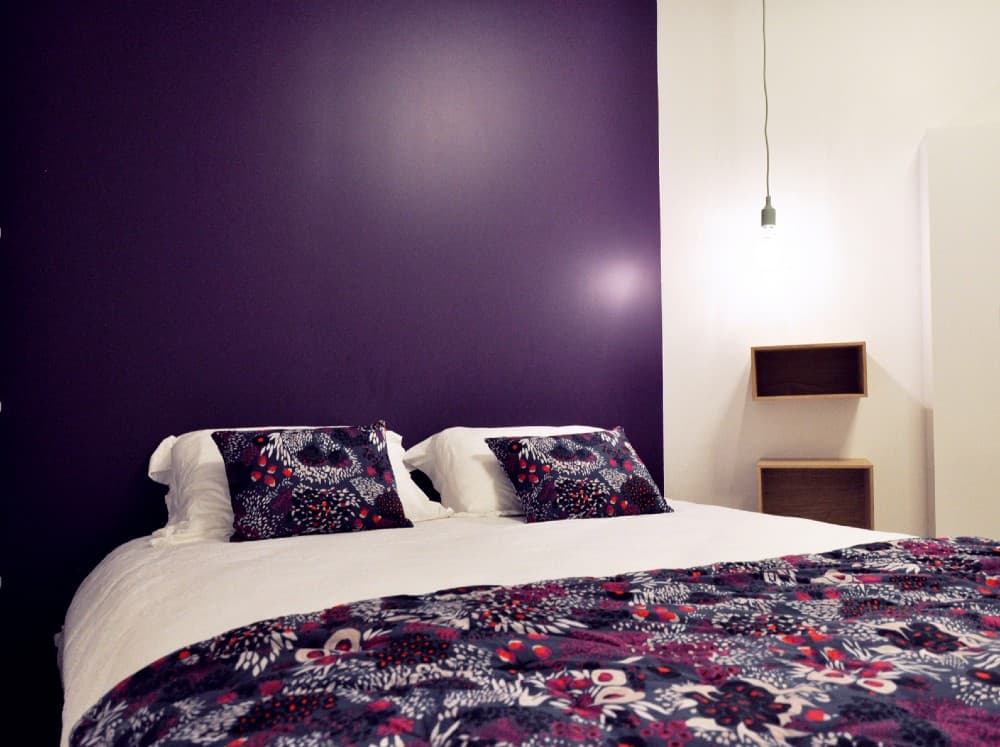purple bedroom feng shui