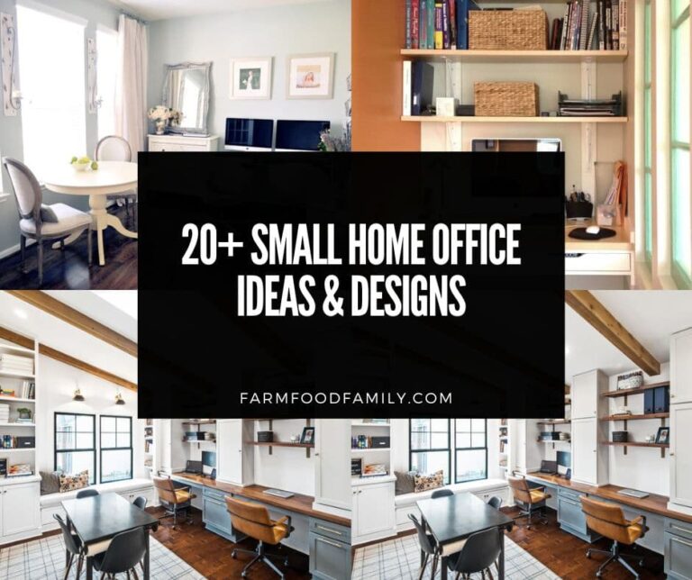 20+ Small Home Office Ideas That Will Maximize Your Space