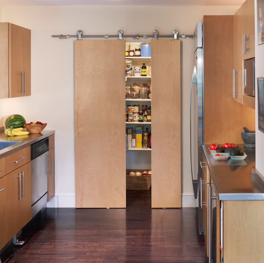 small kitchen pantry door 1