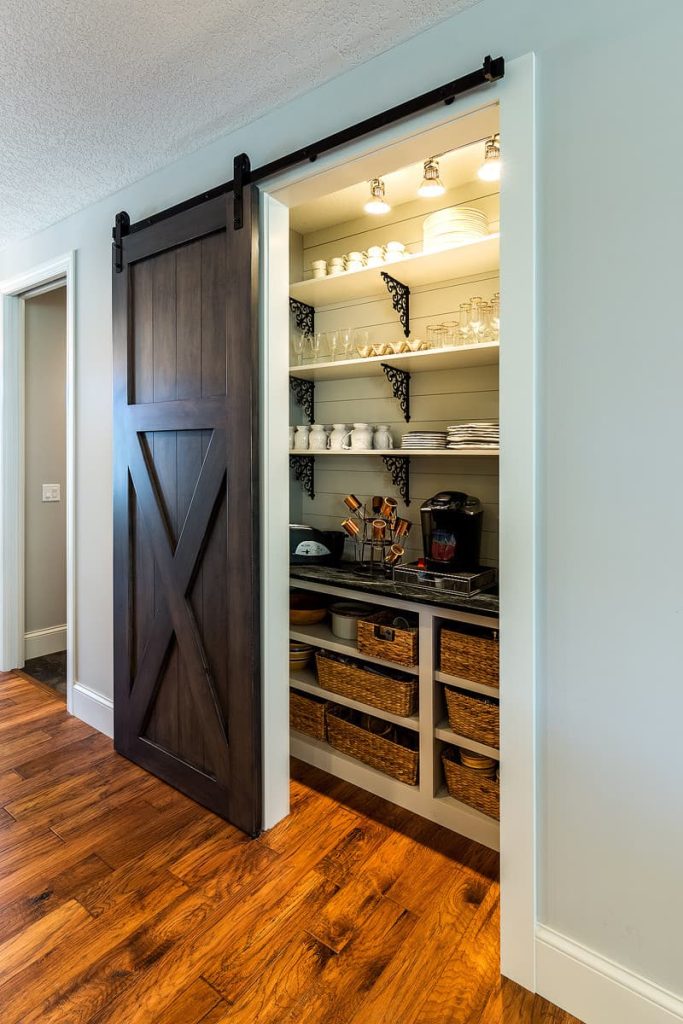 small kitchen pantry door 2