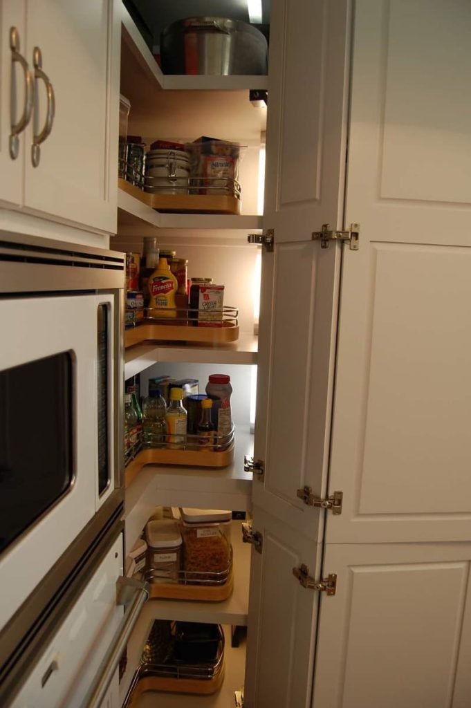 tall kitchen corner cabinet 1