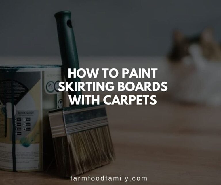 How to Paint Skirting Boards With Carpets