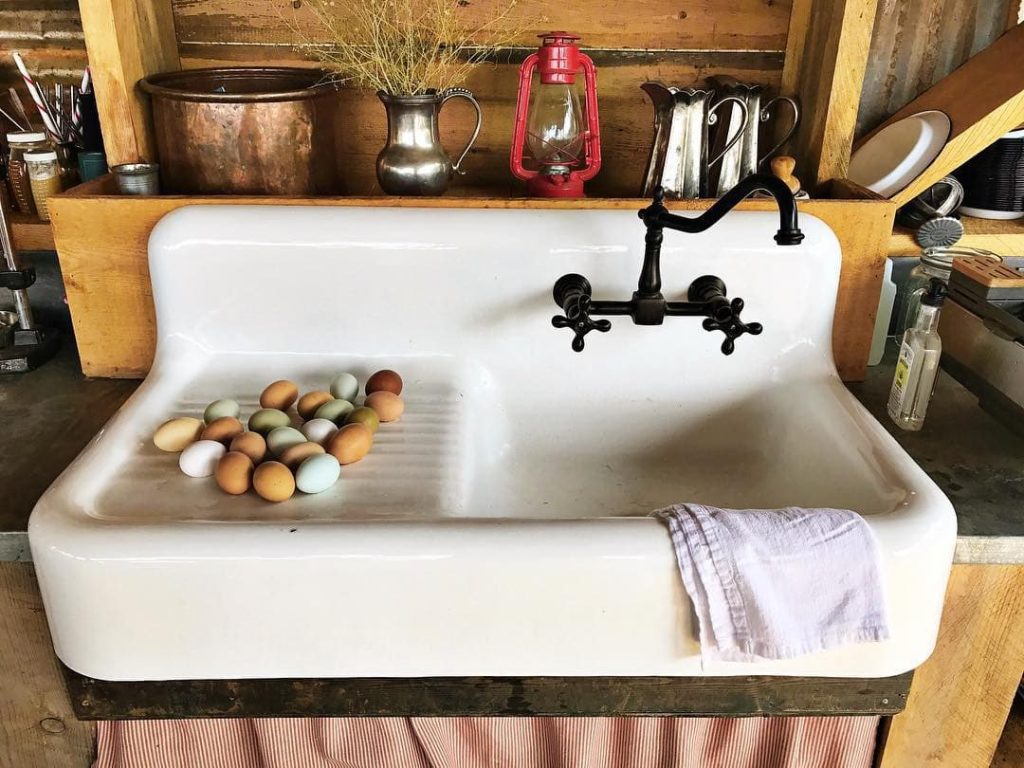 vintage kitchen sink