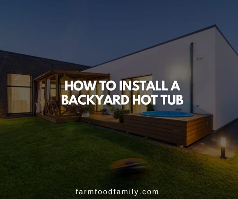 How To Install A Backyard Hot Tub
