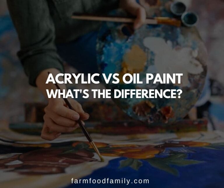 Acrylic vs Oil Paint: What’s The Difference?