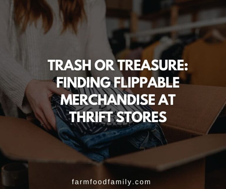 Trash or Treasure: Finding Flippable Merchandise at Thrift Stores