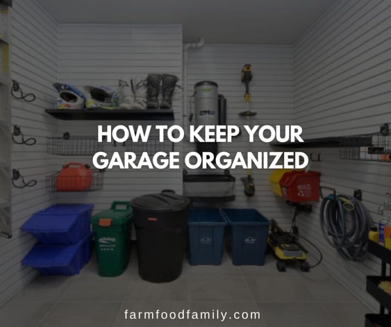How to Keep Your Garage Organized