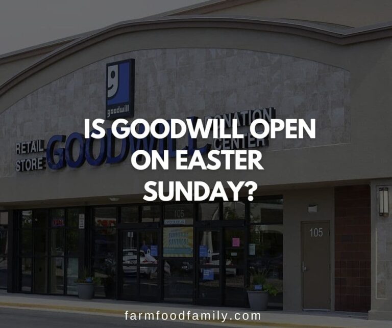 Is Goodwill Open on Easter Sunday 2026