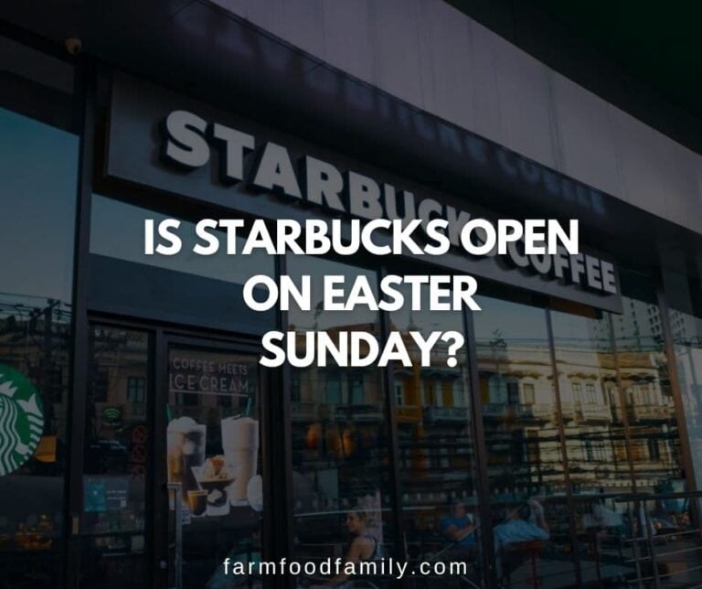 Is Starbucks open on Easter Sunday 2026?