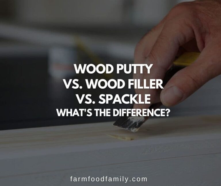 Wood Putty vs. Wood Filler vs. Spackle: What’s The Difference?