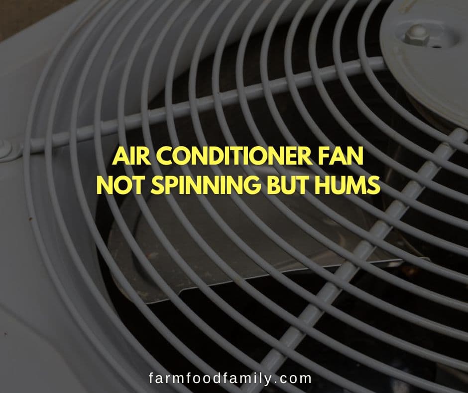 air conditioner fan not spinning but hams