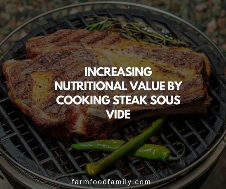 Increasing Nutritional Value by Cooking Steak Sous Vide