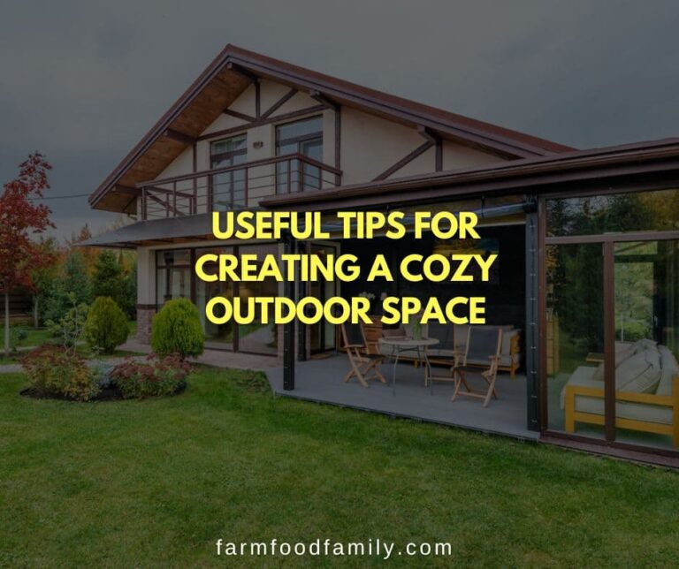 Useful Tips for Creating a Cozy Outdoor Space