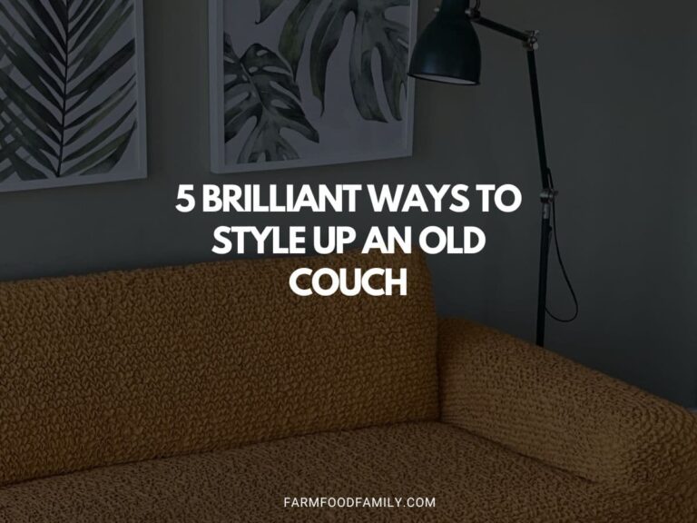 5 Brilliant Ways to Style Up an Old Couch