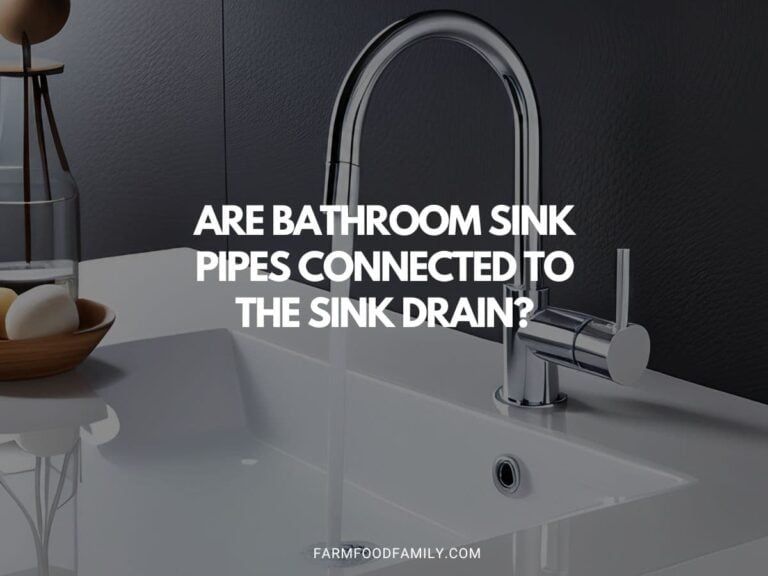 Are Bathroom Sink Pipes Connected to the Sink Drain?