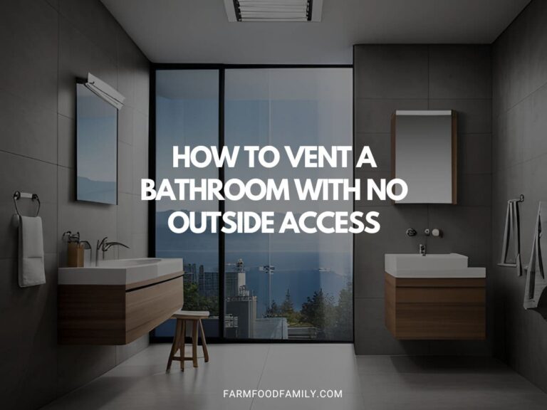 How to Vent a Bathroom with No Outside Access